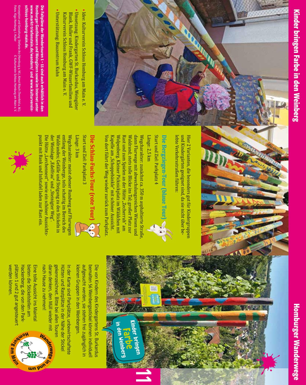 Kinder bringen Farbe in den Weinberg